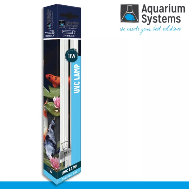 Aquarium Systems Ultra Clear Uvc Lampe Avec G23 Culot 11 Watt