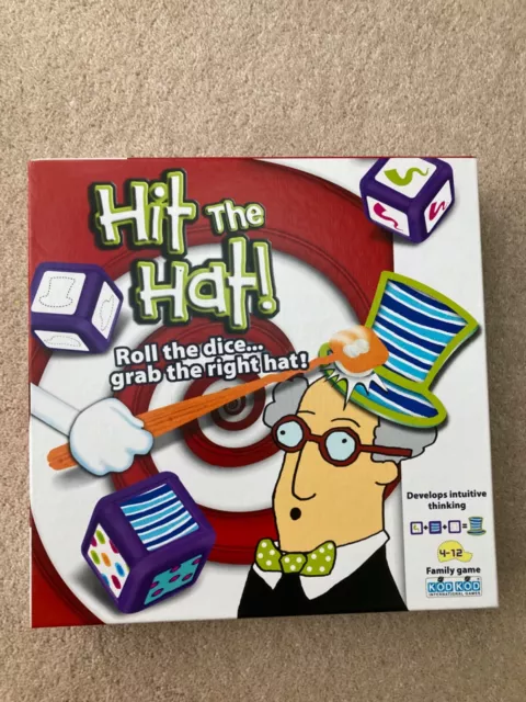Hit The Hat Spiel Top Zustand, komplett. Alter 4-12 Jahre