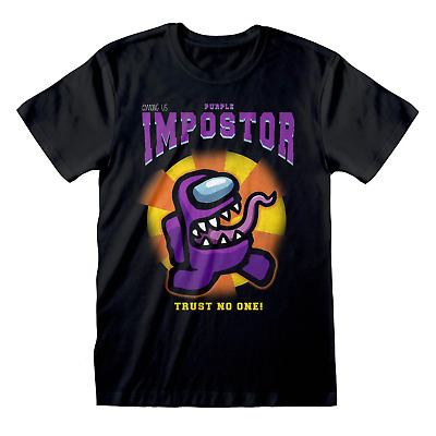 Among Us Purple Impostor Unisex Adult T-Shirt