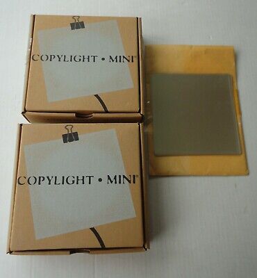 2 Vintage Menta Caja nos BrainBox copylight Mini Caja De Luz Schulte Dietz Alemania Usa