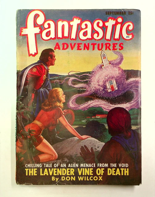 Fantastic Adventures Pulp / Magazine Sep 1948 VG- 3.5