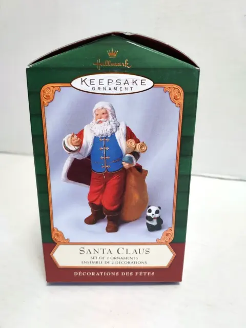 Hallmark Keepsake Ornament Santa Claus The Night Before Christmas 2001