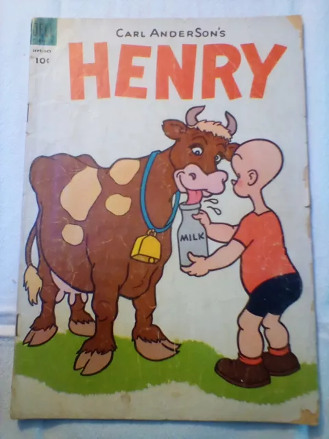 Henery #39- Little Lu Lu#207- Little Audrey#121- Sugar and Spike#58 comics.