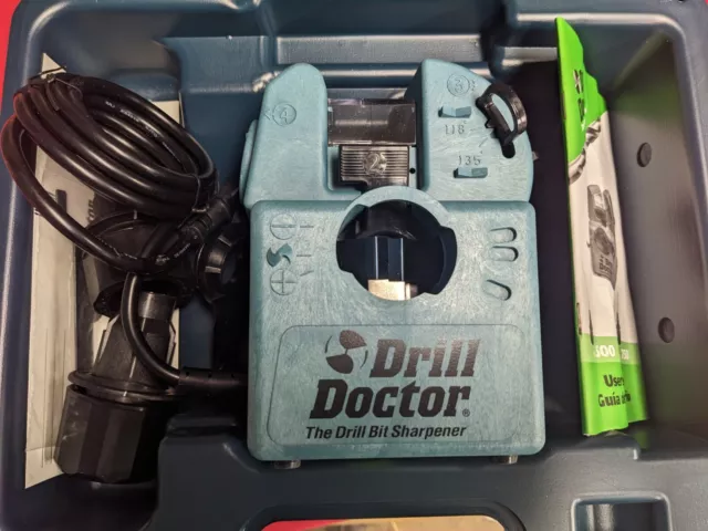 NUEVO DE LOTE ANTIGUO AFILADOR DE BROCAS DE TALADRO DOCTOR MODELO 750 - Nunca Usado
