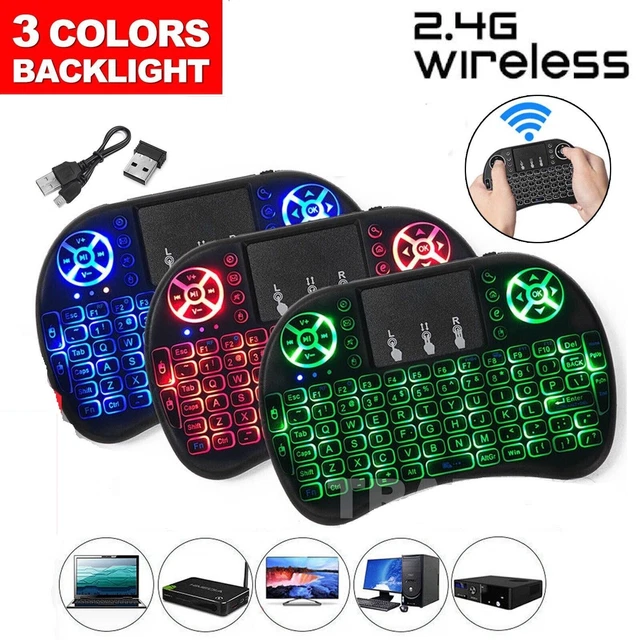 Mini Wireless Keyboard 2.4 GHz Remote Control Android TV X-BOX PC AU SLR