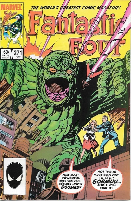 Fantastic Four Comic Book #271 Marvel Comics 1984 VERY HIGH GRADE UNREAD NEW
