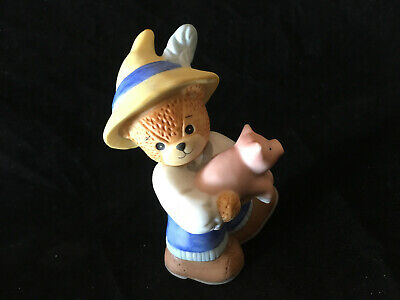 Lucy & Me Tom Tom The Pipers Son Bear Stole A Pig Enesco Lucy Rigg 1990 - Rare