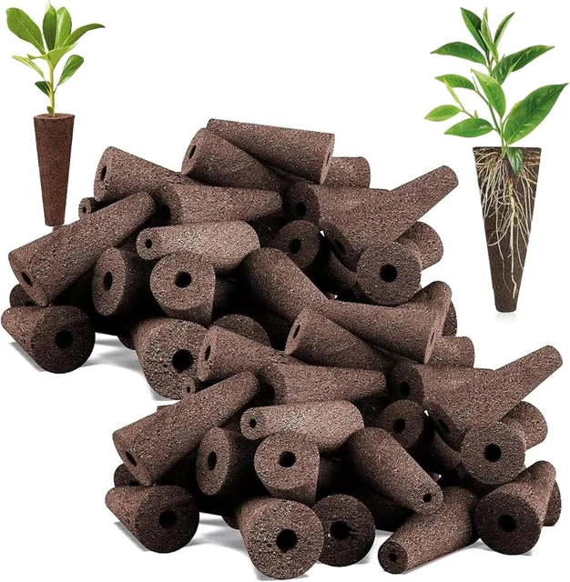 100 Pezzi Spugne Idroponiche Per Coltivazione Vegetale Soilless - 5