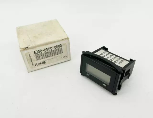 New Redington 6300-0500-0000 Electronic Counter 8 Digits LCD