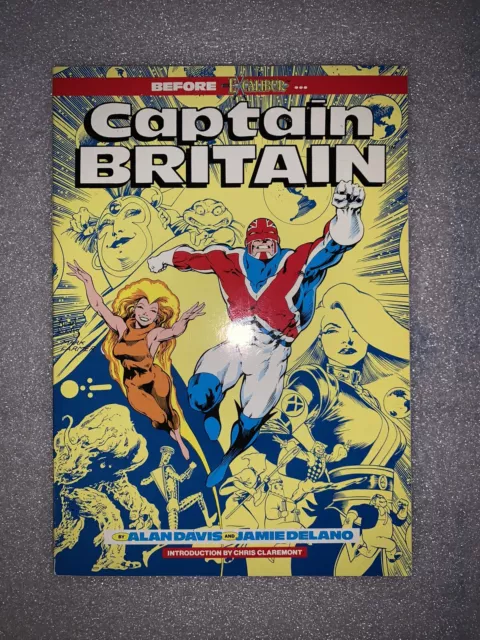Captain Britain Vol 1 TPB NM 2nd Print Marvel Comic 1988 Before Excalibur