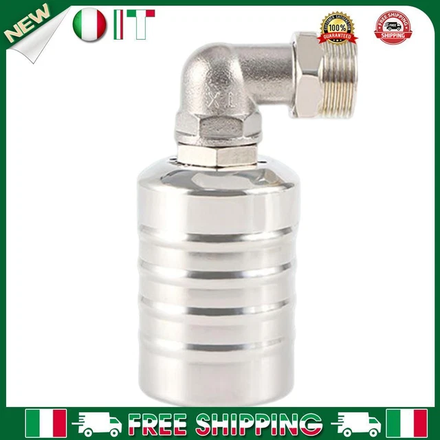 INTERRUTTORE VALVOLA GALLEGGIANTE Serbatoio Acqua Rivestimento Nylon Per Controllo Livello - Foto 7