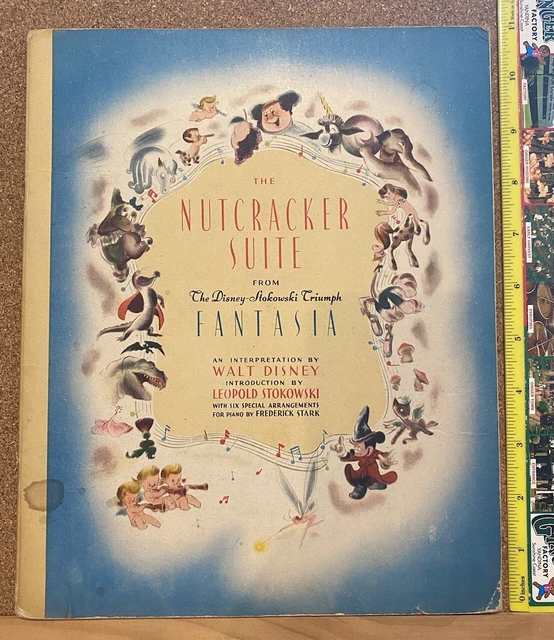 VINTAGE 1940 WALT Disneys Fantasia Nutcracker Suite Aussie Sheet Music