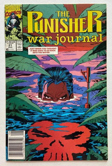 Marvel Comics The Punisher War Journal Vol 1 #21 1990