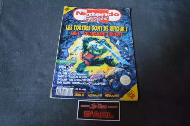 Magazine Jeux Vidéos Nintendo Player n°17 TMHT III Radical Rescue Zelda Megaman