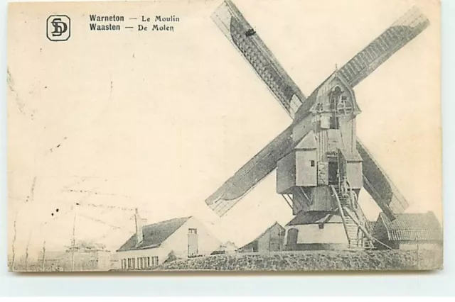 Belgique - WARNETON - Le Moulin à vent - Windmill