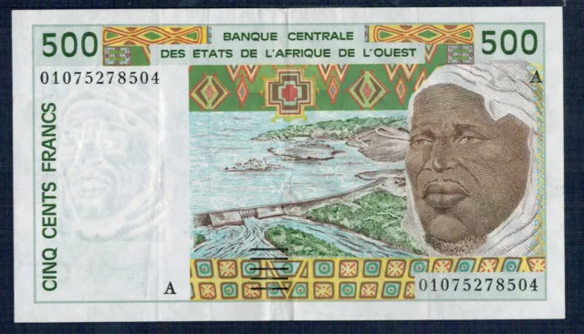 Cote D'Ivoire - 500 Francs 2001 P.M. N° 110Ai Superior - Gian 7