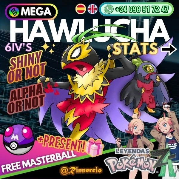 Finding alpha hawlucha in pokemon legends