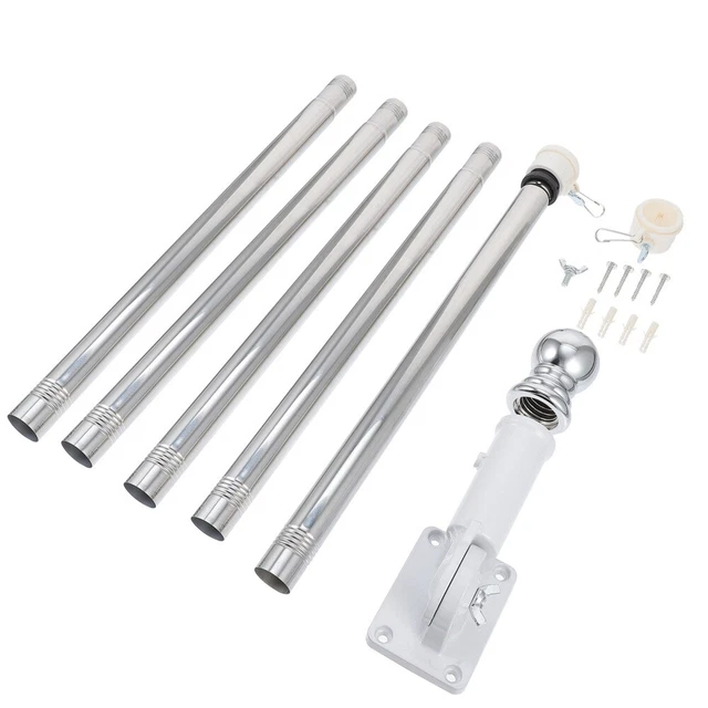 Flagpole Wall Hardware Metal Display Stand Signs American Outdoor