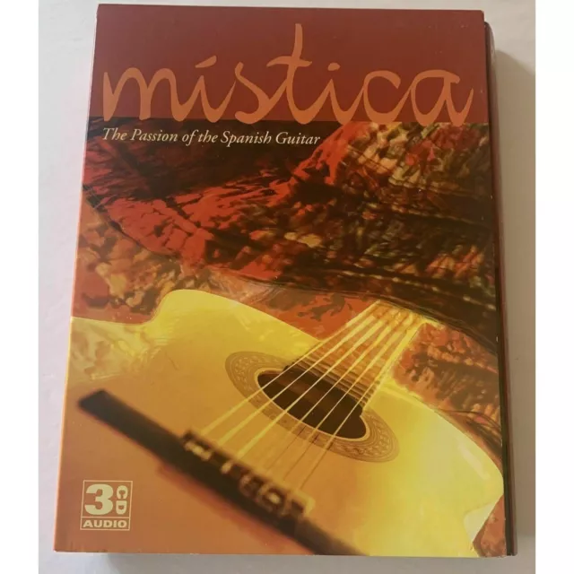 Mistica the Passion of the Spanish Guitar 3 CD Stirring Melodies Fiery Rhythms