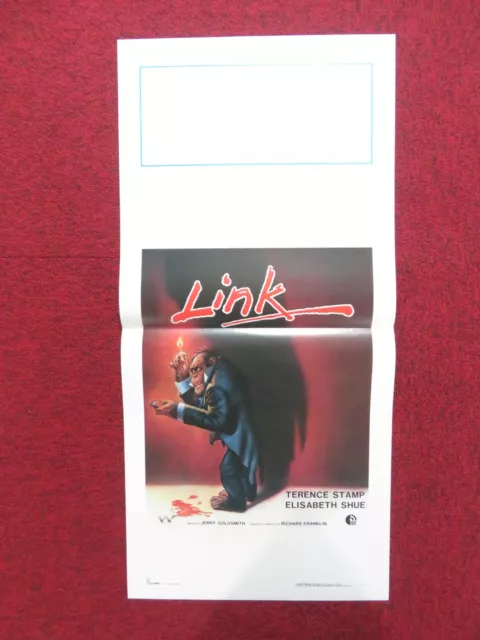 Link Italian Locandina Poster Terence Stamp Elisabeth Shue 1986