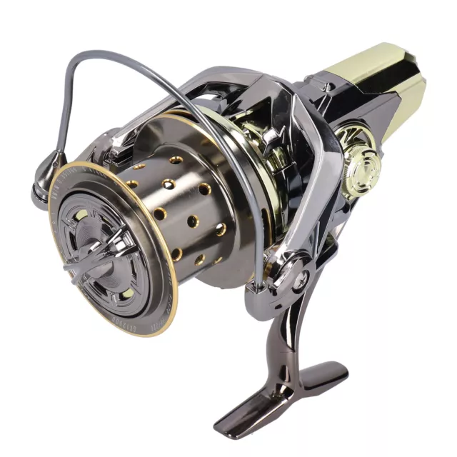 (GX12000)GX Fishing Reel Steel Bearing Left/Right Interchangeable HG5