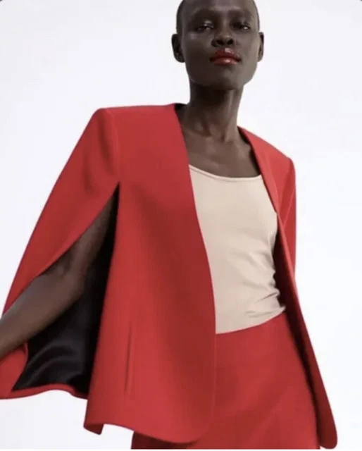 Cape jacket best sale zara