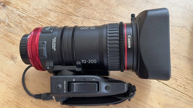 Canon CN-E 70-200mm T4.4 L IS KAS S – Cinema Zoom Lens bon pour BM Mini Ursa 4.6