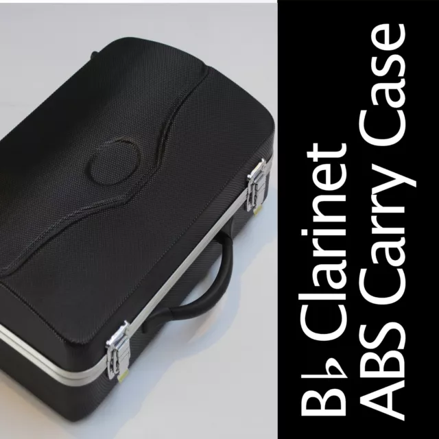Bb CLARINET CASE • Hard ABS Case • BRAND NEW • GREAT QUALITY •