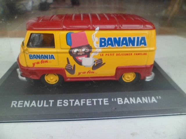 Miniature Norev 1/43 Renault Estafette Banania 1968, En Boîte, Occasion