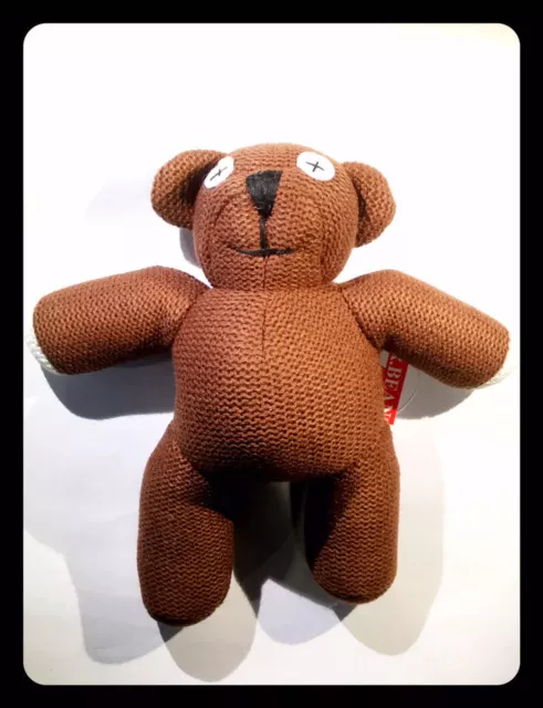 Peluche Mr Bean Teddy Bear Figurine Dimensions 23 CM Modèle 3D Yeux Cousu
