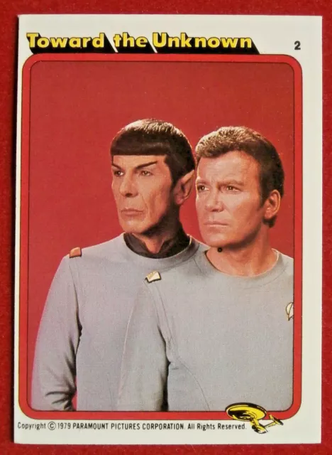 STAR TREK - MOVIE - Complete VINTAGE Base Set (33 cards) - RAINBO BREAD 1979 2