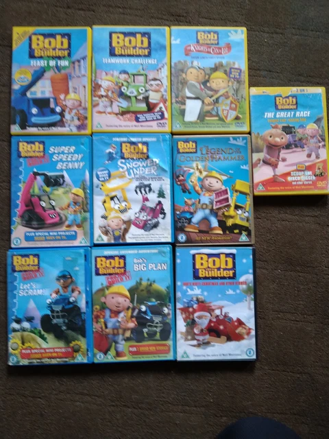 BOB THE BUILDER dvd bundle £9.99 - PicClick UK