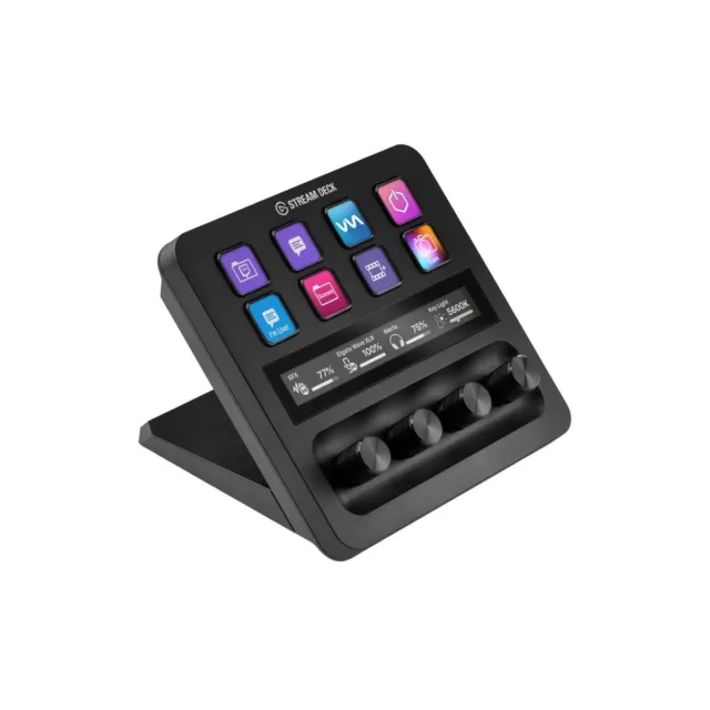 Elgato Stream Deck + EDITING Noir 8 boutons