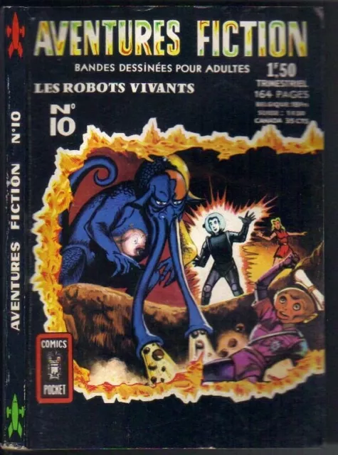 Aventures-Fiction N ° 10 " Comics / Pocket " Aredit / Artima Petit Format