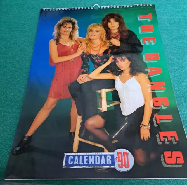 Bangles 1990 calendar. Excellent condition