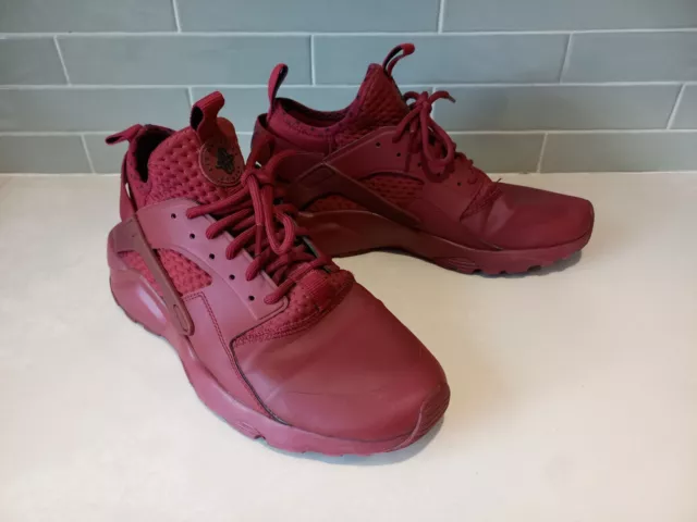 Nike air huarache sales run ultra se burgundy