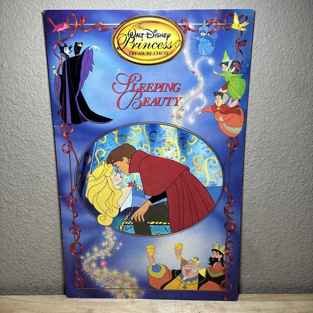 THE WALT DISNEY Princess Treasure Chest Sleeping Beauty Story Book £11.