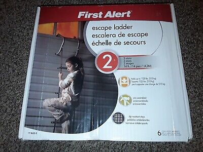 Escalera de escape de incendios First Alert EL522 de dos pisos 14 ft