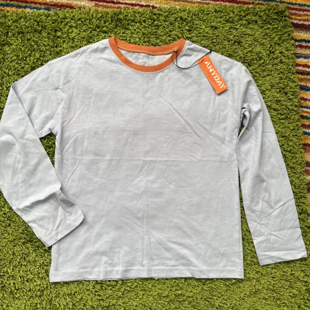 NEW John Lewis Children’s long Sleeve T-Shirt Top 11-12 Unisex Clothing Colour B