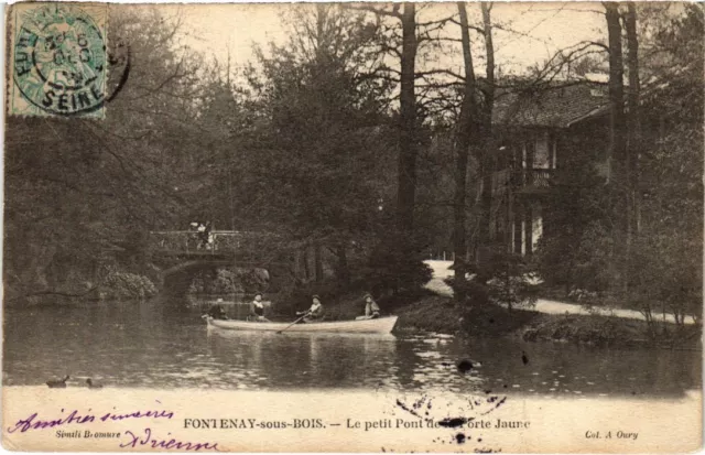 CPA Fontenay Le petit pont de la Porte Jaune (1349129)