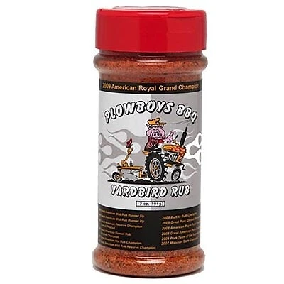 Plowboy's Yardbird sfregamento barbecue, 7 once. -PF02007-6