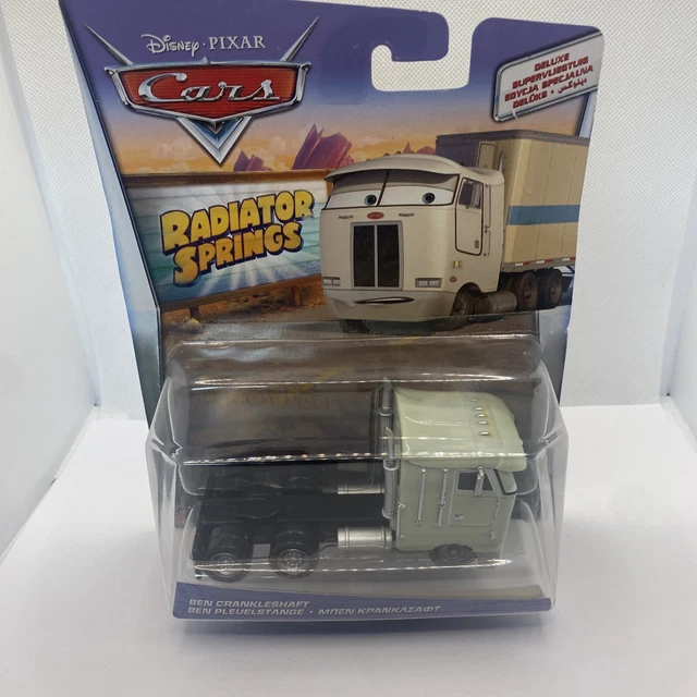 DISNEY PIXAR CARS Deluxe Ben Crankleshaft Semi Truck Diecast 1:55 ...