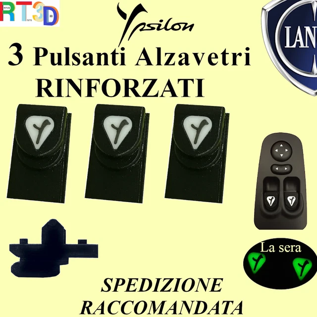 ALZAVETRO PULSANTIERA ALZACRISTALLI PER LANCIA Y DAL 2003 AL 2009 TASTI - Foto 10
