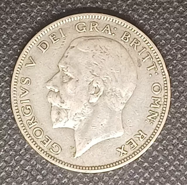 1936 King George V .500 Silver Half Crown #2