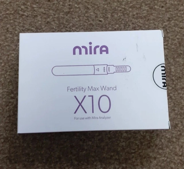 MIRA FERTILITY MAX wand x10 pack exp November 2023 fertility testing