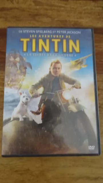 Dvd No Bd Tintin Le Secret De La Licorne Spielberg Peter Jackson Milou