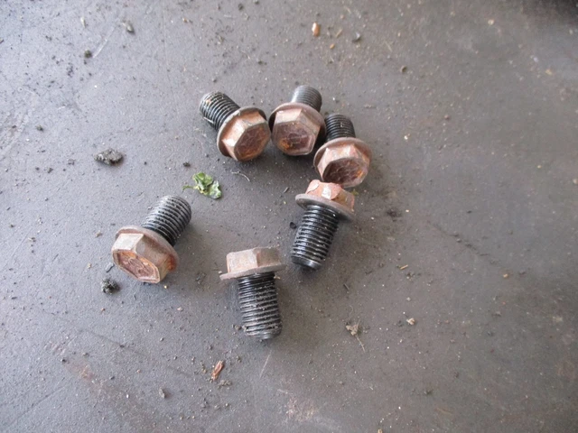 85-91 C4 Corvette L98 Tpi Engine Automatic Flex Plate Flywheel Bolts Oem Set