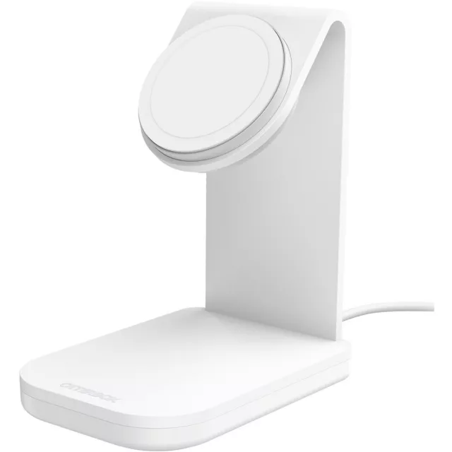 OtterBox Charging Stand with MagSafe MFi Approved 15W - Brilliant Opera (White)