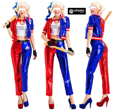 Simil Harley Queen Suicide Squad Vestito Carnevale Cosplay Woman Costume SQA003B