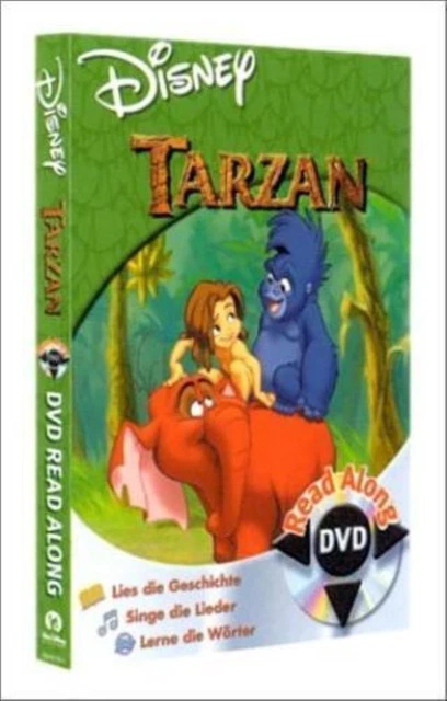 TARZAN READALONG 2002 New DVD Top quality Free UK shipping £16 58